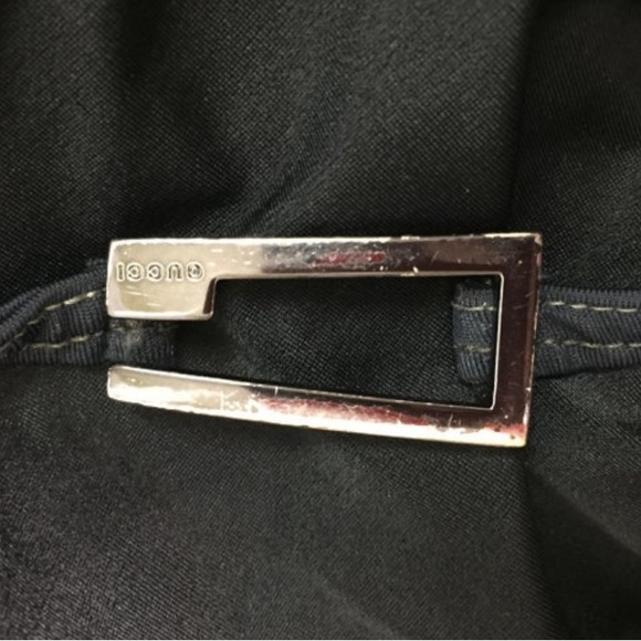 S/S 1998 Gucci by Tom Ford Black 'G' Accent Bikini bonus Gold G buckle bottom - Picture 3 of 6